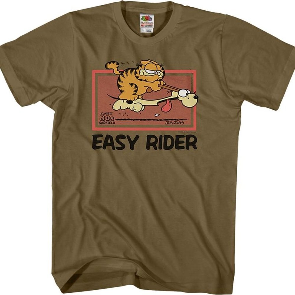Garfield easy rider nwot t-shirt large